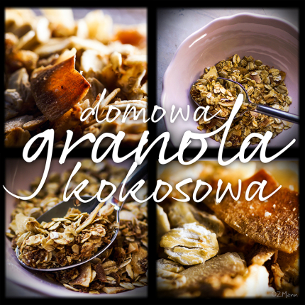 domowa granola kokosowa