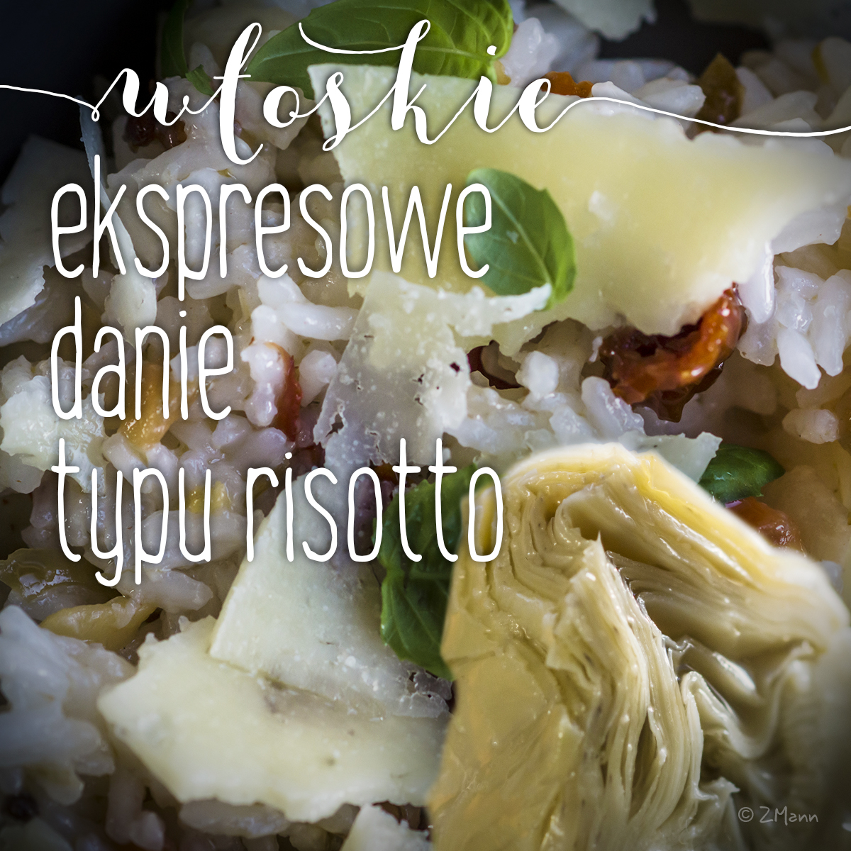 ekspresowe danie typu risotto z karczochami