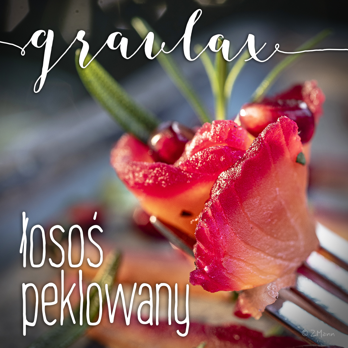 gravlax . czyli łosoś peklowany