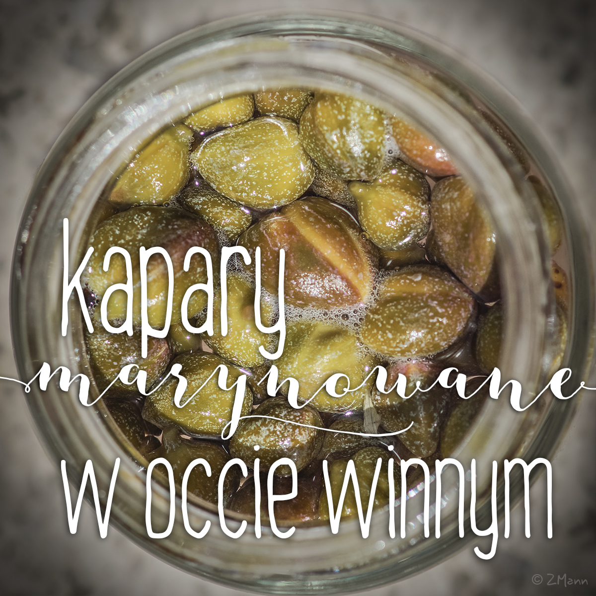 kapary marynowane w occie winnym