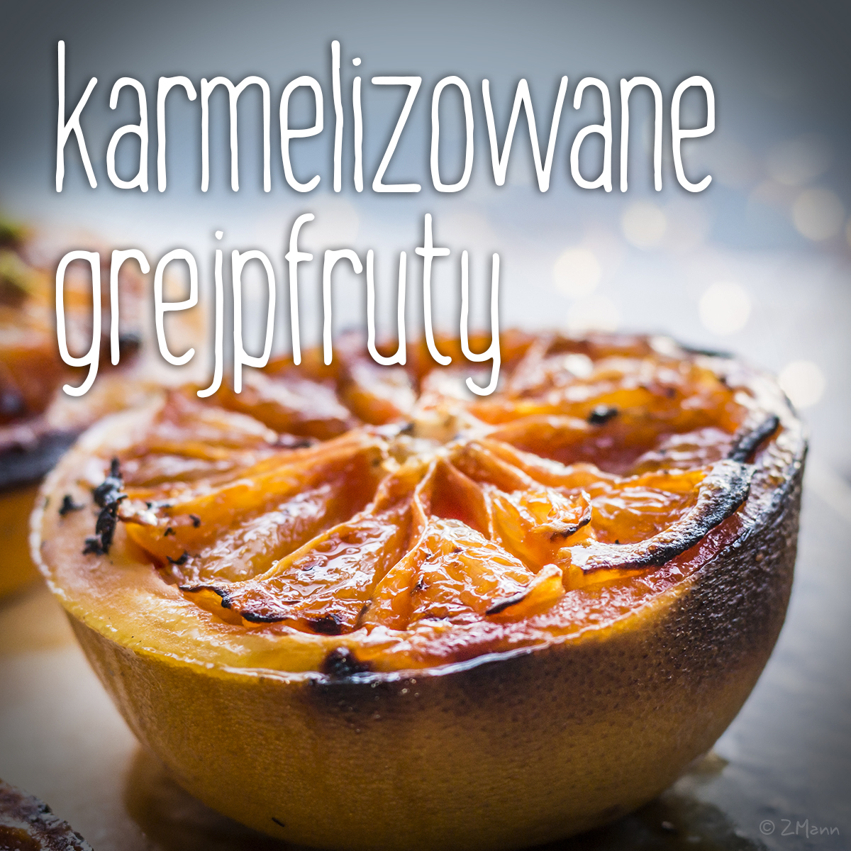 karmelizowane grejpfruty