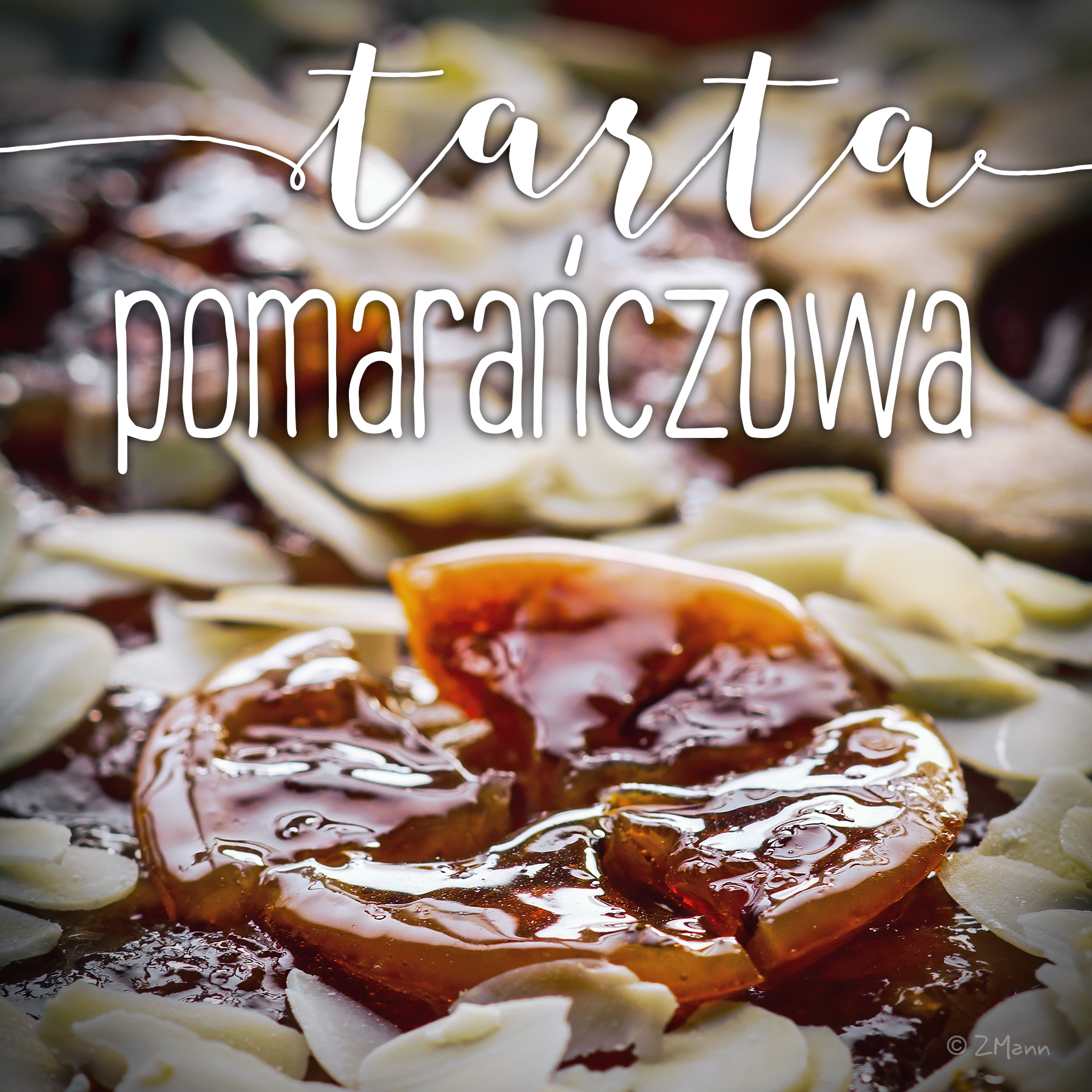 tarta pomarańczowa (albo mazurek)