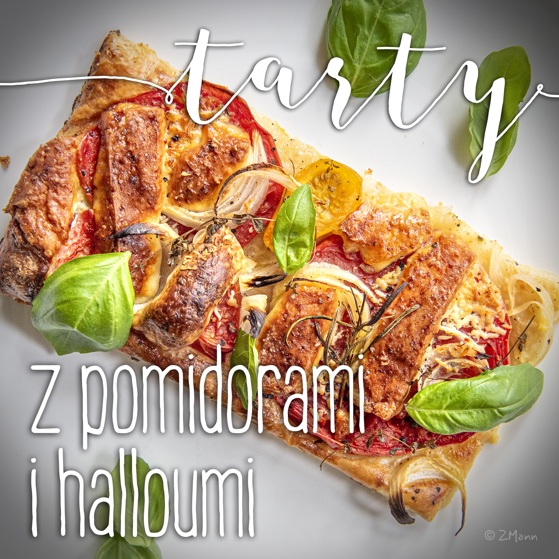 TARTY z pomidorami i halloumi