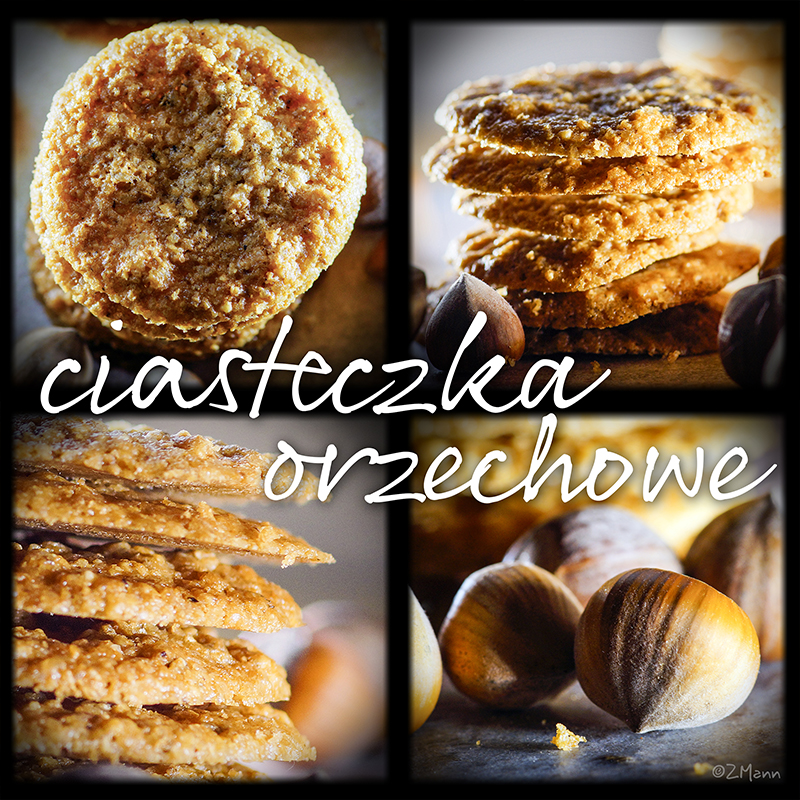 ciasteczka orzechowe . bez mąki . bez glutenu . delikatne jak koronka