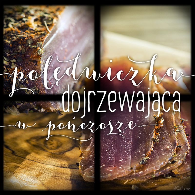 polędwiczka dojrzewająca { w pończosze }