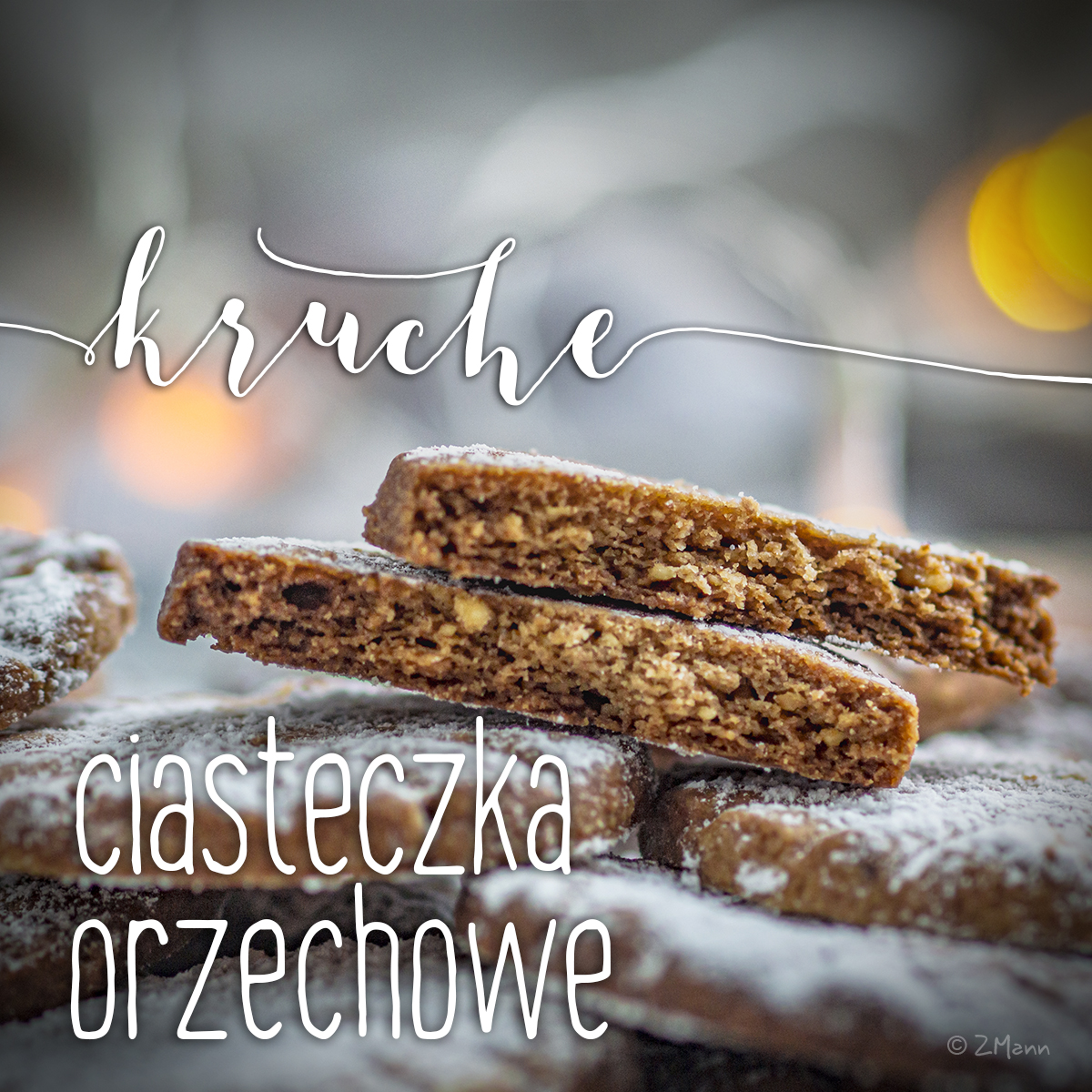 kruche ciasteczka orzechowe