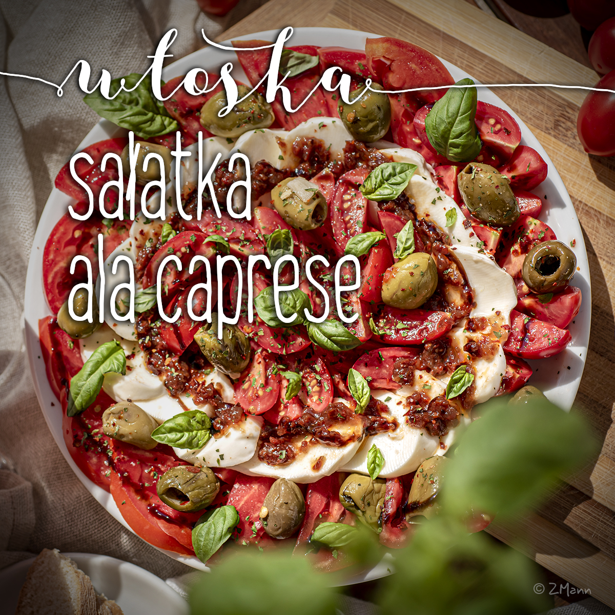 włoska sałatka ala caprese